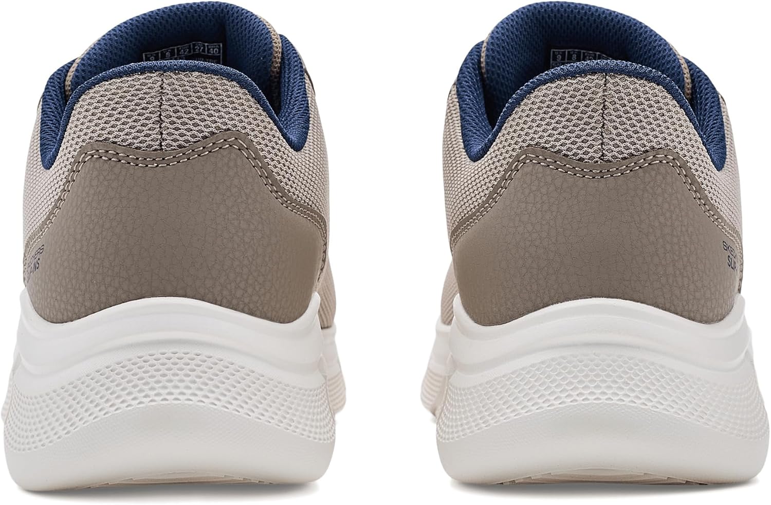 SKECHERS의 밥 Bobs B 플렉스 Glacial Edge 슬립 인스