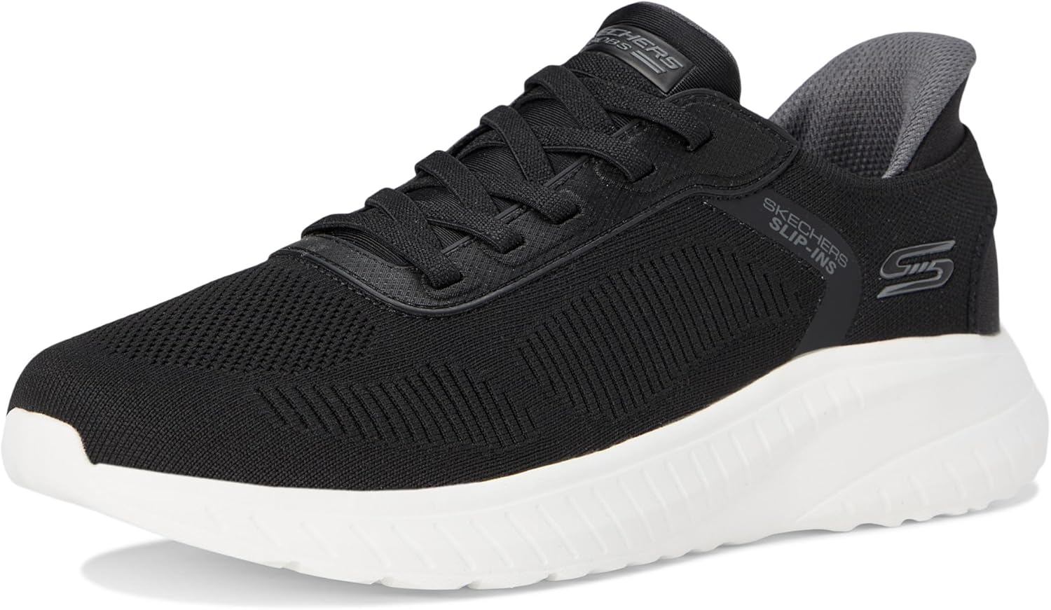 SKECHERS의 밥 Hands 프리 슬립 인스 Squad Chaos Solid Step