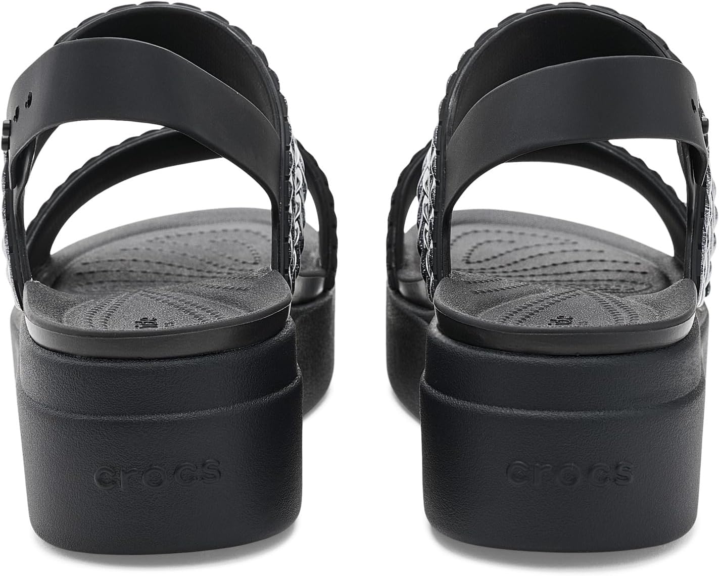 크록스 Brooklyn 로우 Wedges 플랫폼 샌들