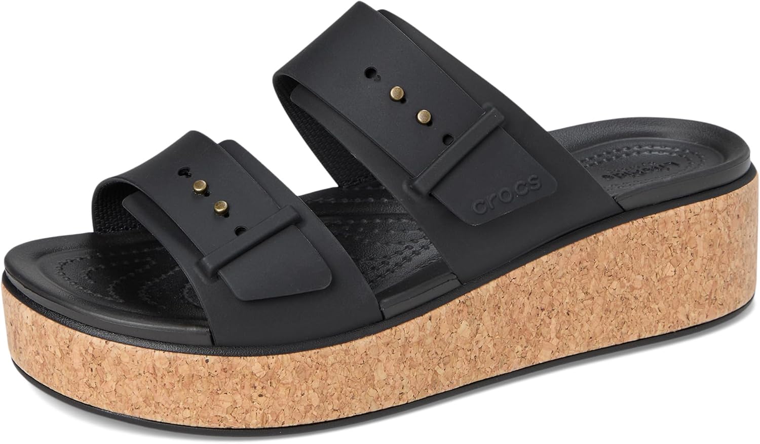 크록스 Brooklyn Cork Buckle 샌들