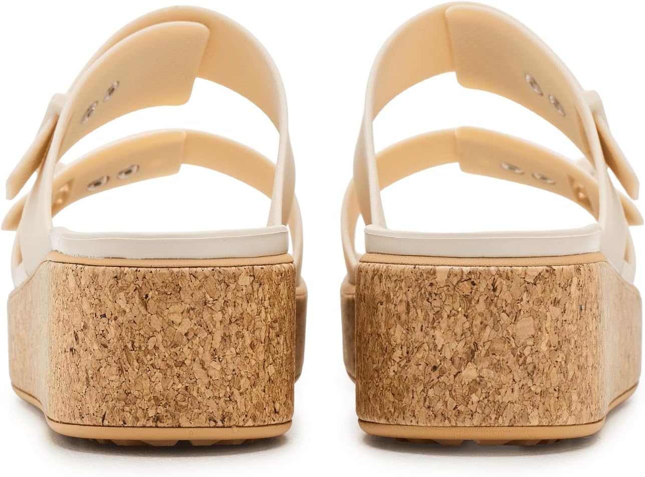 크록스 Brooklyn Cork Buckle 샌들