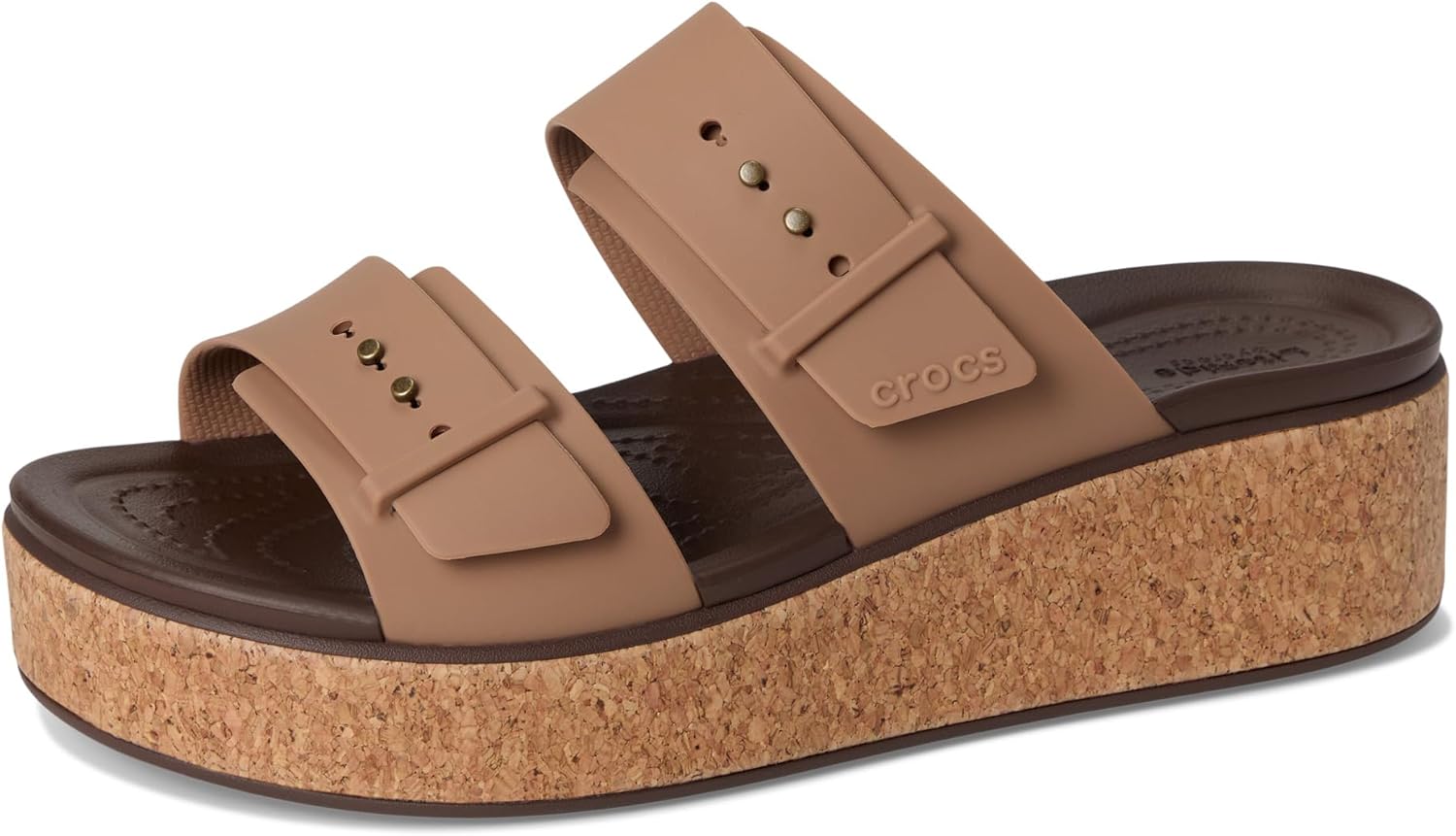 크록스 Brooklyn Cork Buckle 샌들