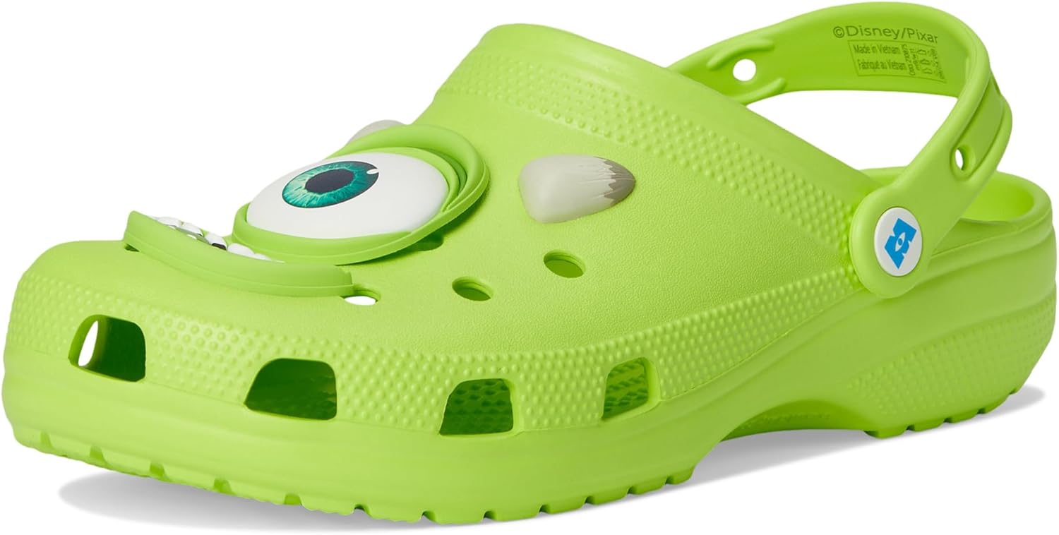 크록스 Disney 앤 Pixar Monsters Inc Mike 클래식 Clog