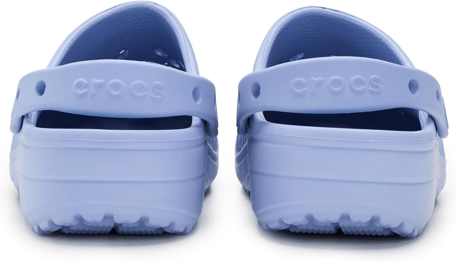크록스 클래식 Clogs with Floral Cut Out Design