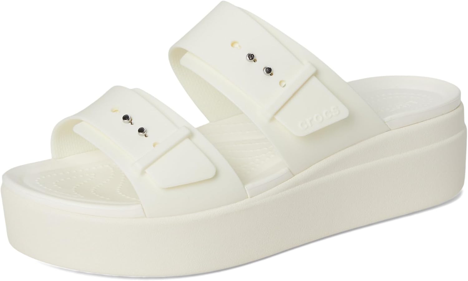 크록스 Brooklyn Buckle 로우 Wedge