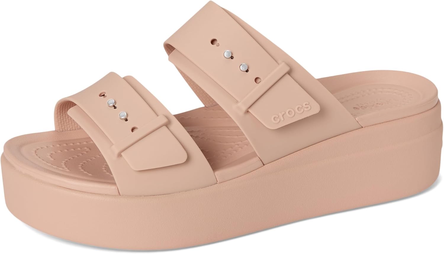 크록스 Brooklyn Buckle 로우 Wedge
