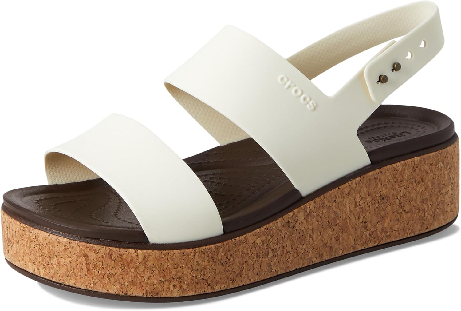 크록스 Brooklyn Cork 로우 Wedge
