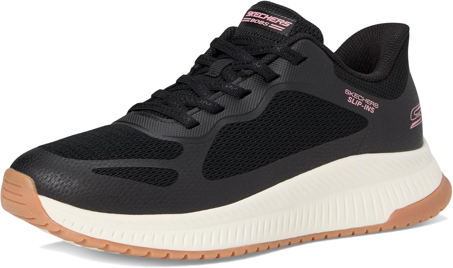 SKECHERS의 밥 Hands 프리 슬립 인스 Bobs Squad 4 Staple Look