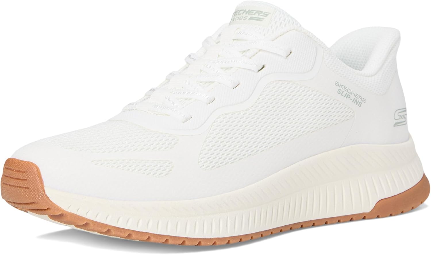 SKECHERS의 밥 Hands 프리 슬립 인스 Bobs Squad 4 Staple Look