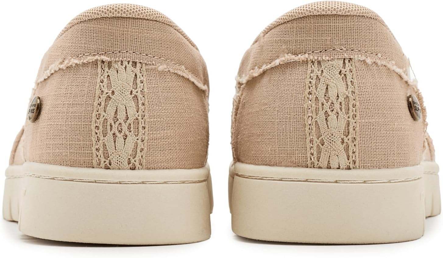 SKECHERS의 밥 Bobs 아치 Comfort Sunfest 슬립 인스
