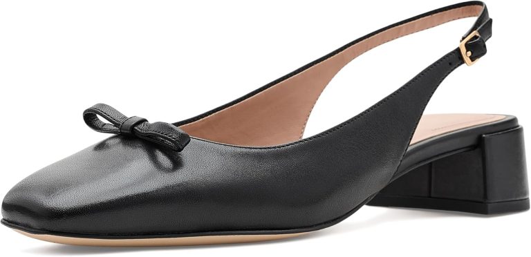 콜 한 Patsy Bow Slingback Pumps