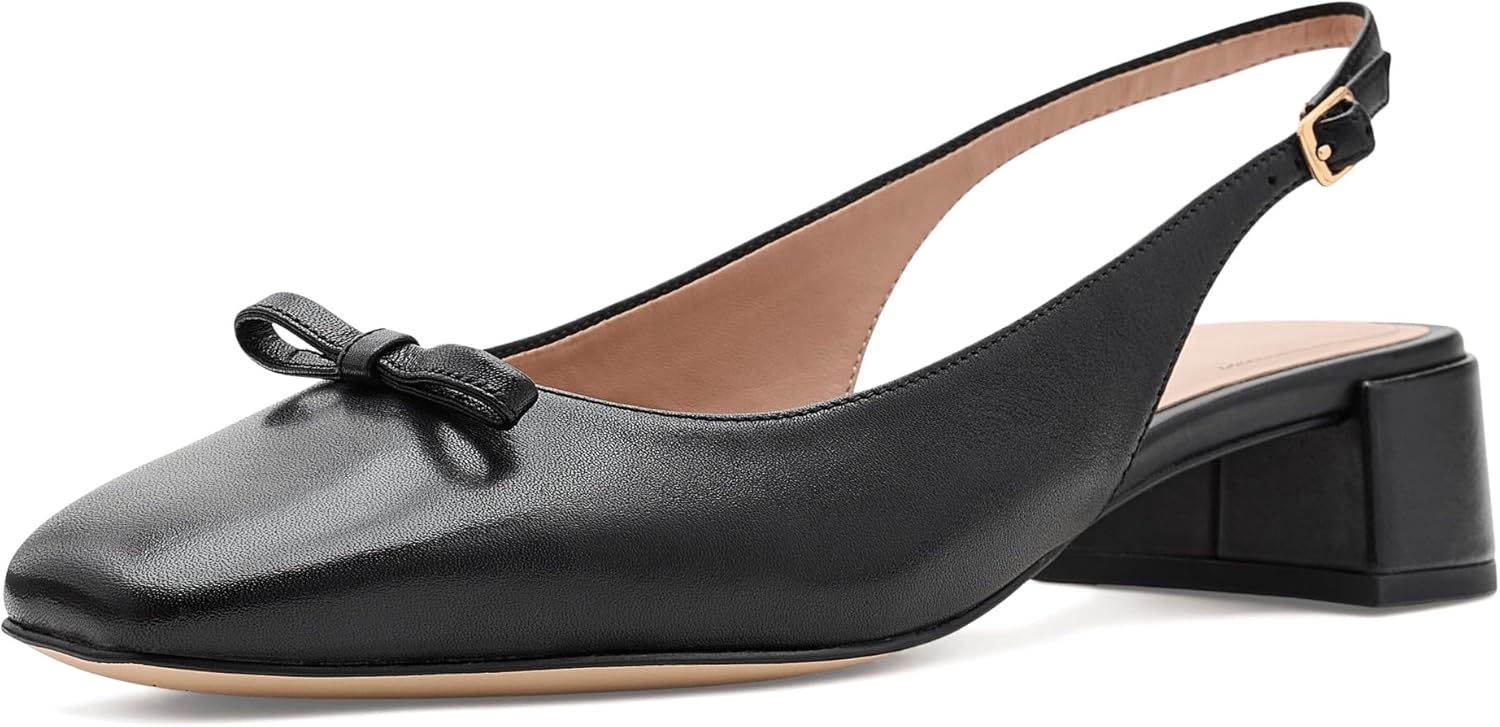 콜 한 Patsy Bow Slingback Pumps