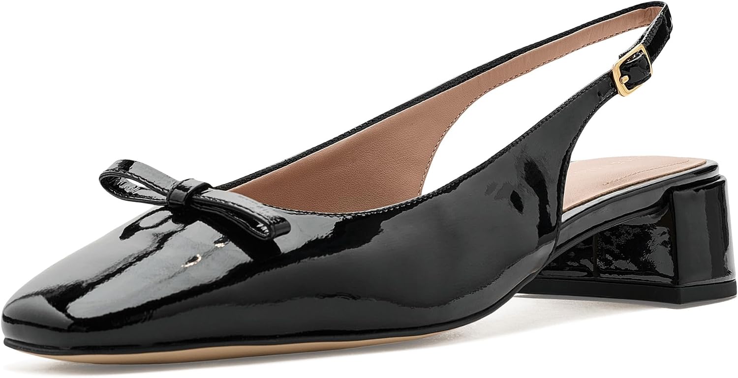 콜 한 Patsy Bow Slingback Pumps