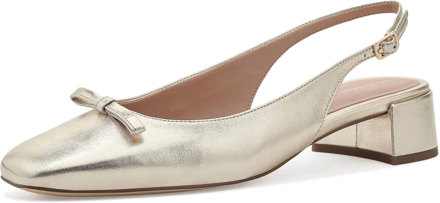 콜 한 Patsy Bow Slingback Pumps