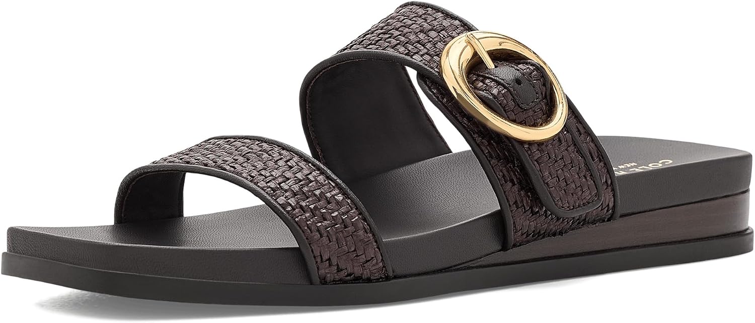 콜 한 Oaklynn Double Band Footbed 샌들