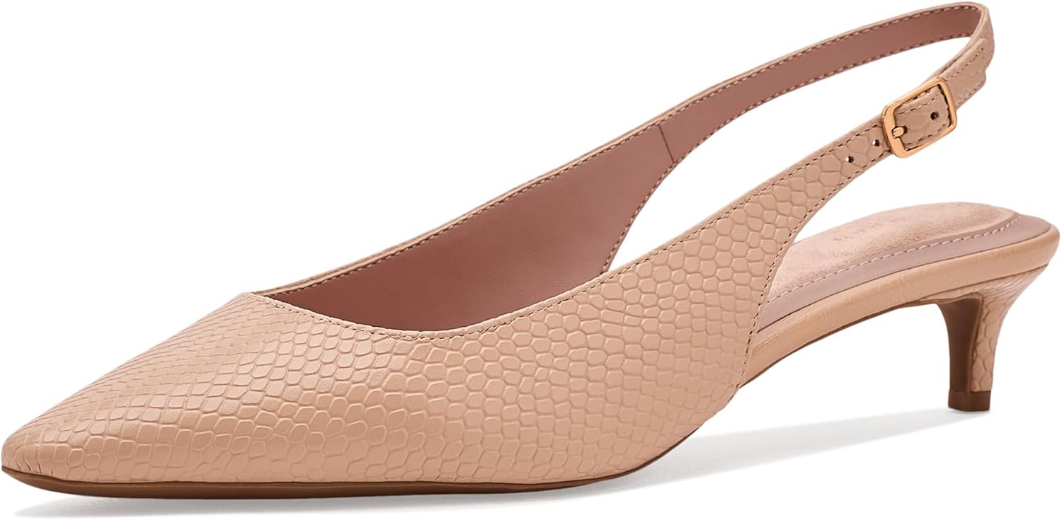 콜 한 35MM 하이 Heel 고 to Jocelyn Slingback Pumps