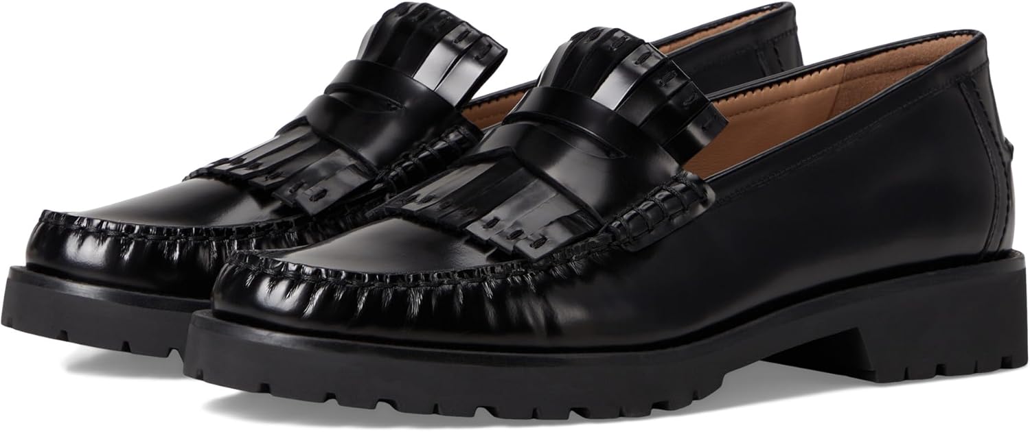 콜 한 Treena Lug Kiltie Loafers
