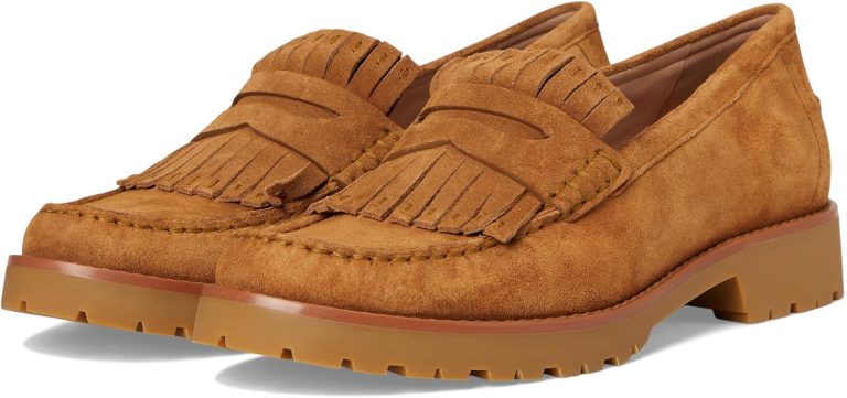 콜 한 Treena Lug Kiltie Loafers