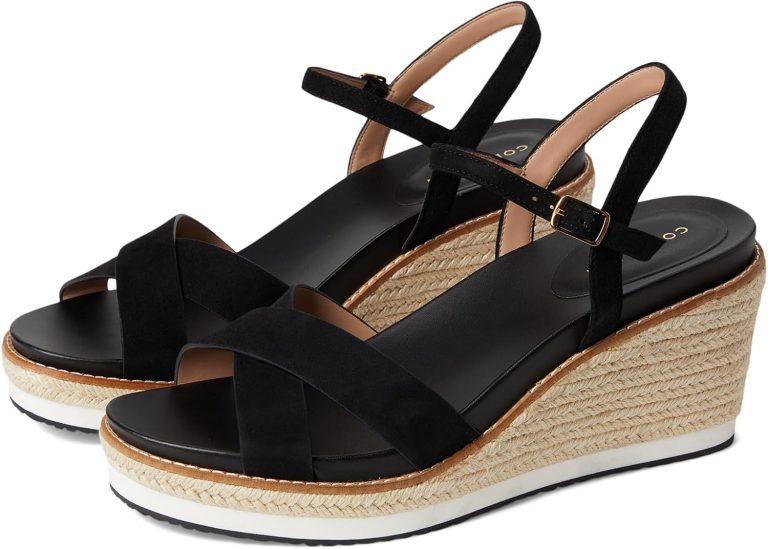 콜 한 Cloudfeel Silvee Espadrille Wedges 75MM