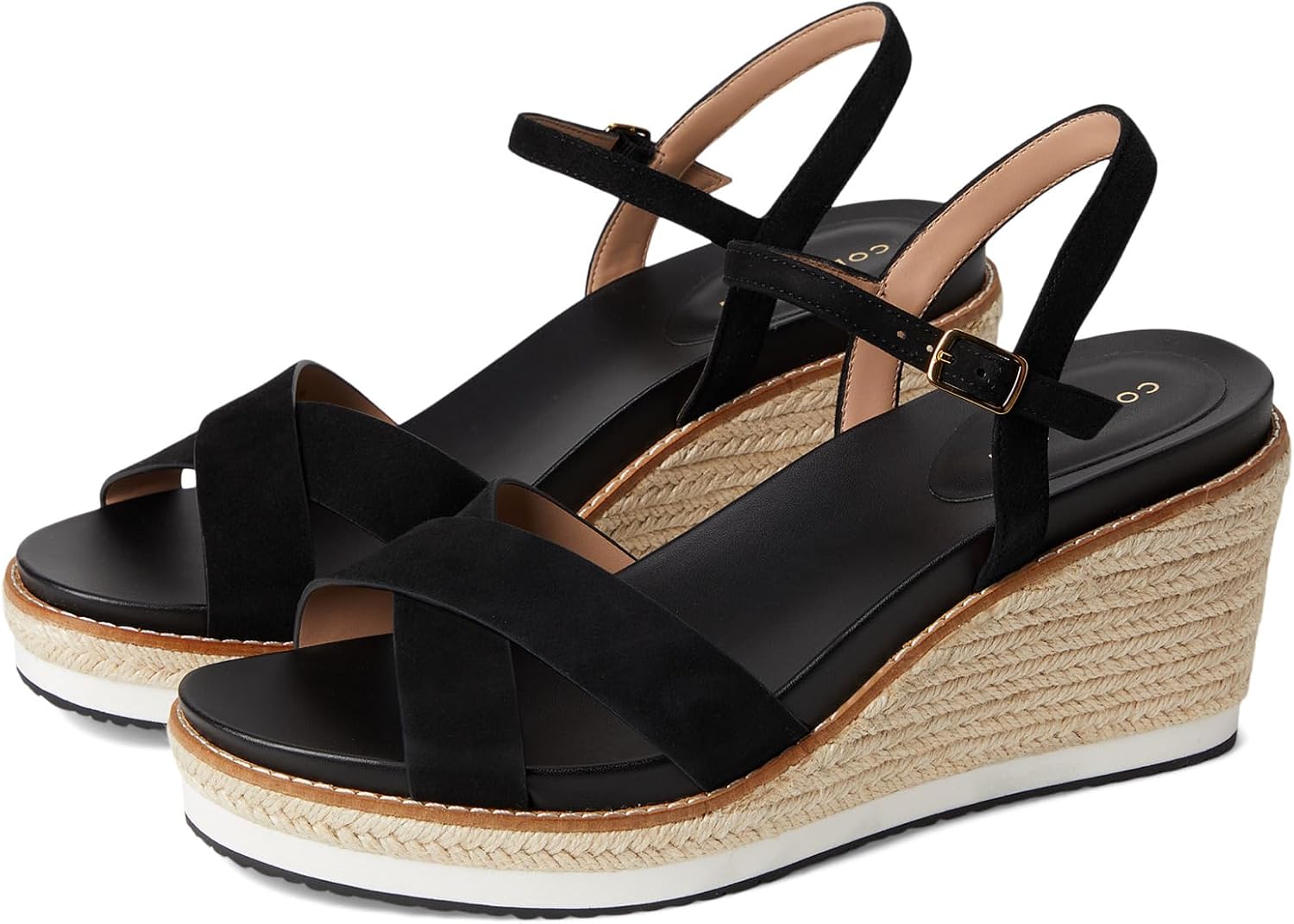 콜 한 Cloudfeel Silvee Espadrille Wedges 75MM