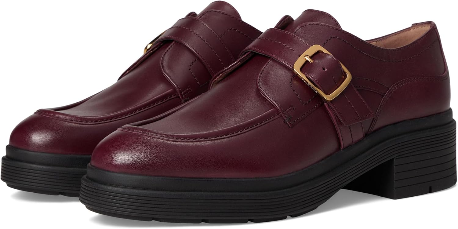 콜 한 Carlitta Monk Strap Lug Oxfords