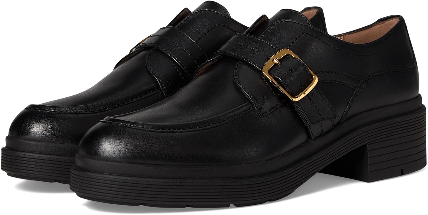 콜 한 Carlitta Monk Strap Lug Oxfords
