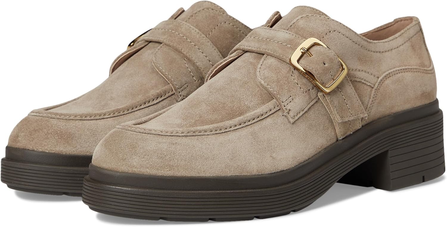 콜 한 Carlitta Monk Strap Lug Oxfords