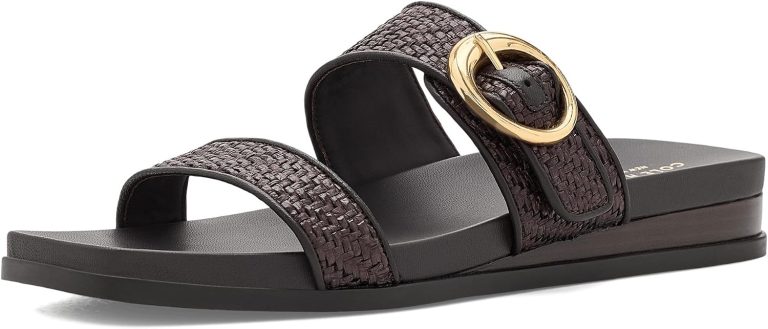 콜 한 Oaklynn Double Band Footbed 샌들