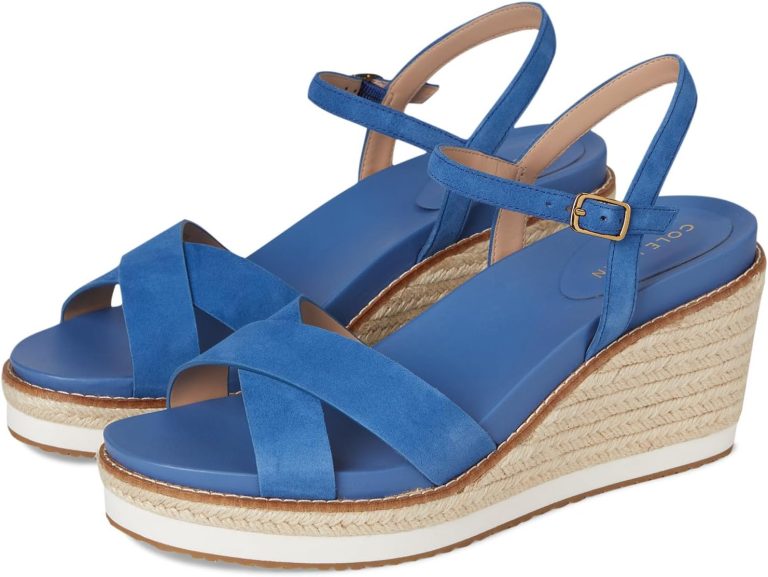 콜 한 Cloudfeel Silvee Espadrille Wedges 75MM