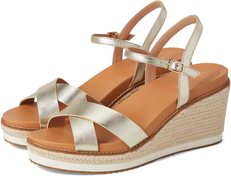 콜 한 Cloudfeel Silvee Espadrille Wedges 75MM