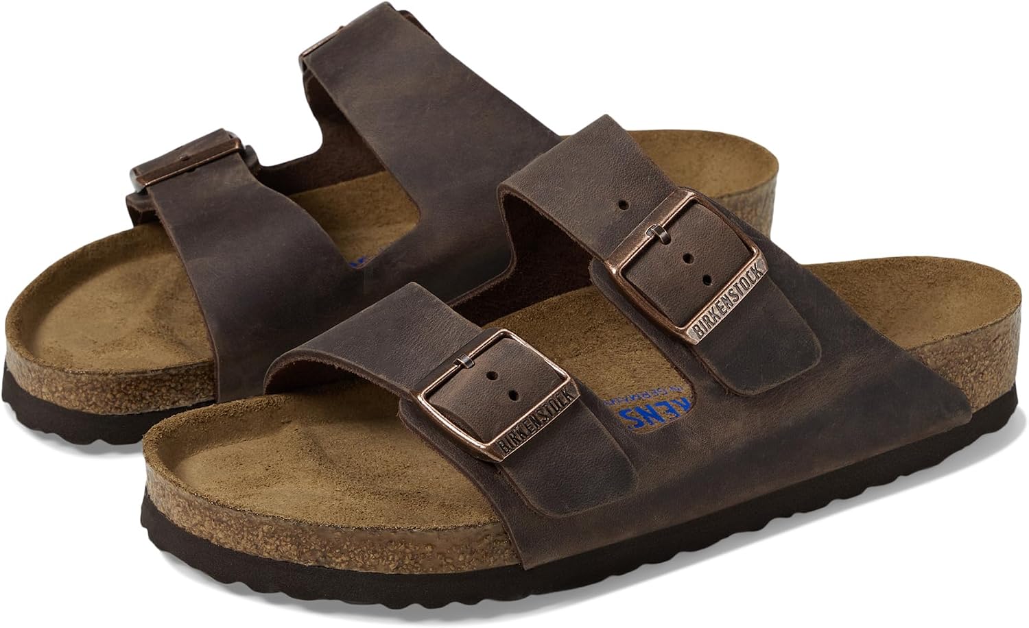 버켄스탁 아리조나 Soft Footbed Oiled 레더