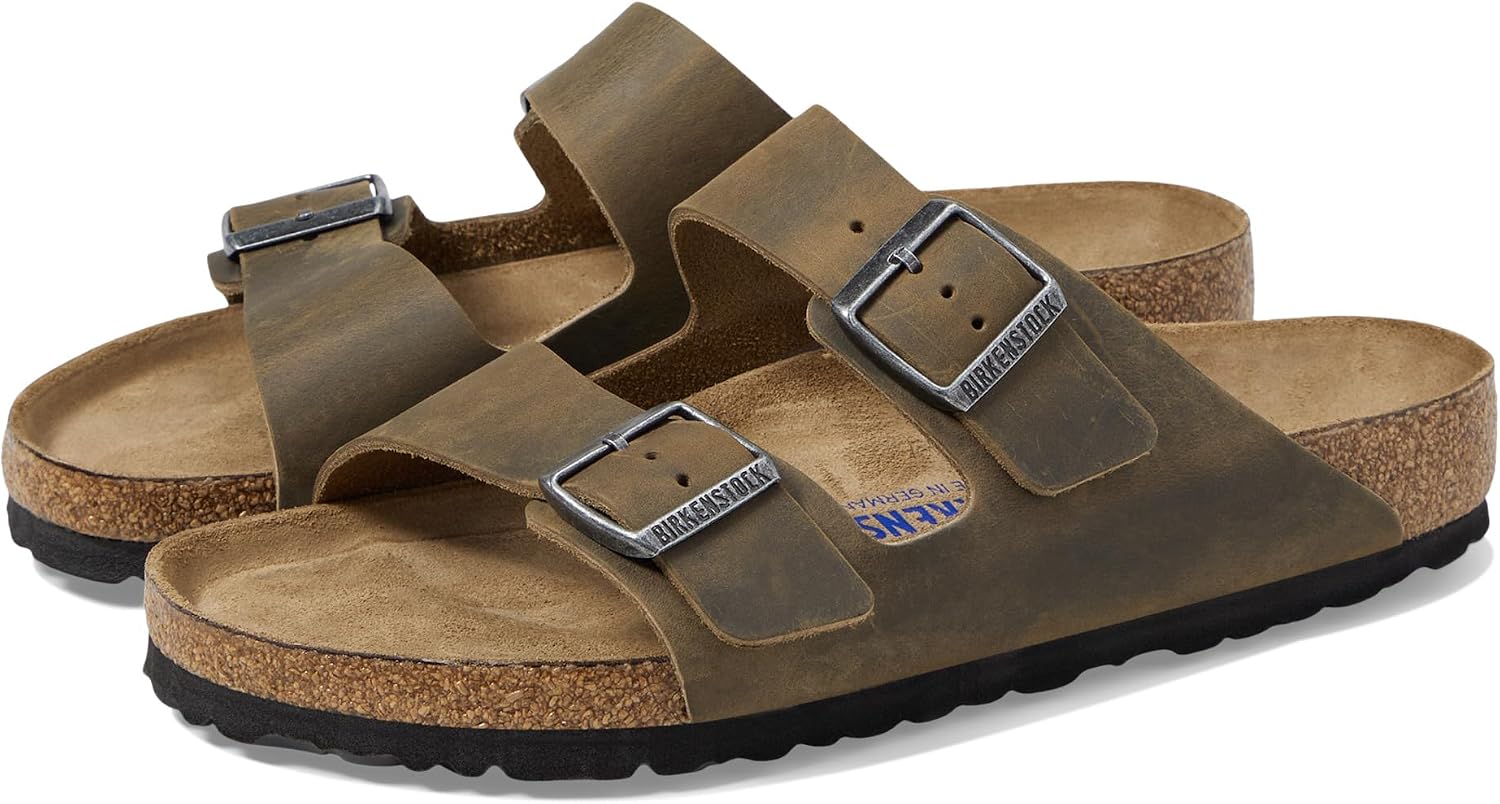 버켄스탁 아리조나 Soft Footbed Oiled 레더