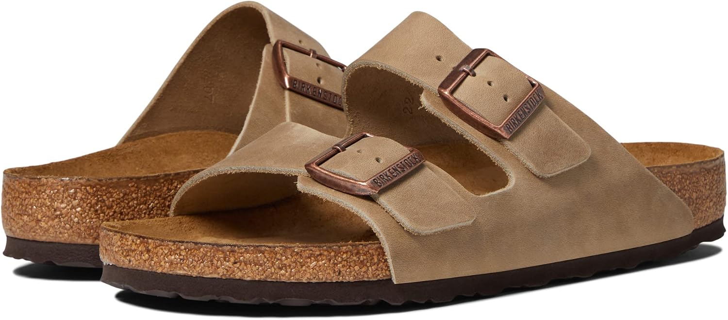 버켄스탁 아리조나 Soft Footbed Oiled 레더