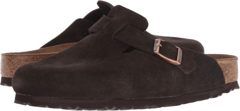 버켄스탁 보스턴 Clog Soft Footbed 스웨이드