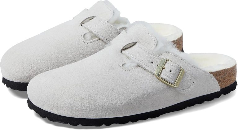 버켄스탁 보스턴 Shearling Clog 스웨이드