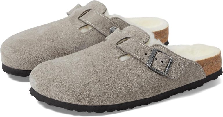 버켄스탁 보스턴 Shearling Clog 스웨이드