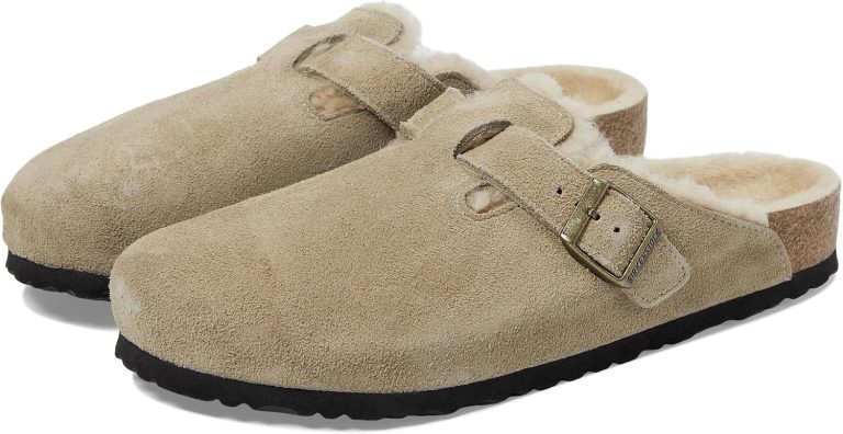 버켄스탁 보스턴 Shearling Clog 스웨이드