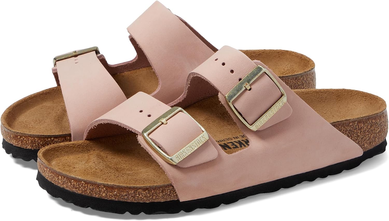 버켄스탁 아리조나 Soft Footbed Nubuck 레더