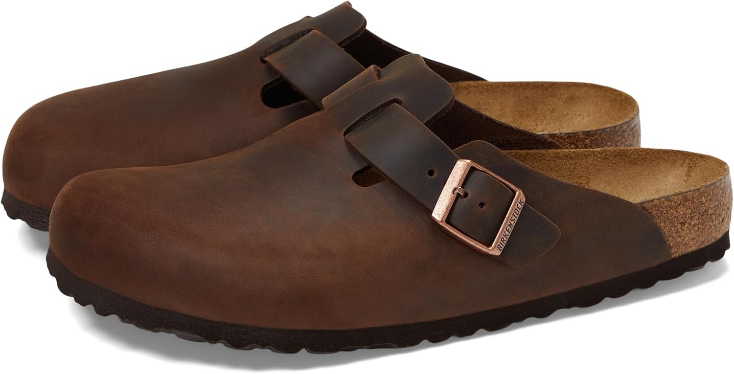 버켄스탁 보스턴 Clog Soft Footbed Oiled 레더