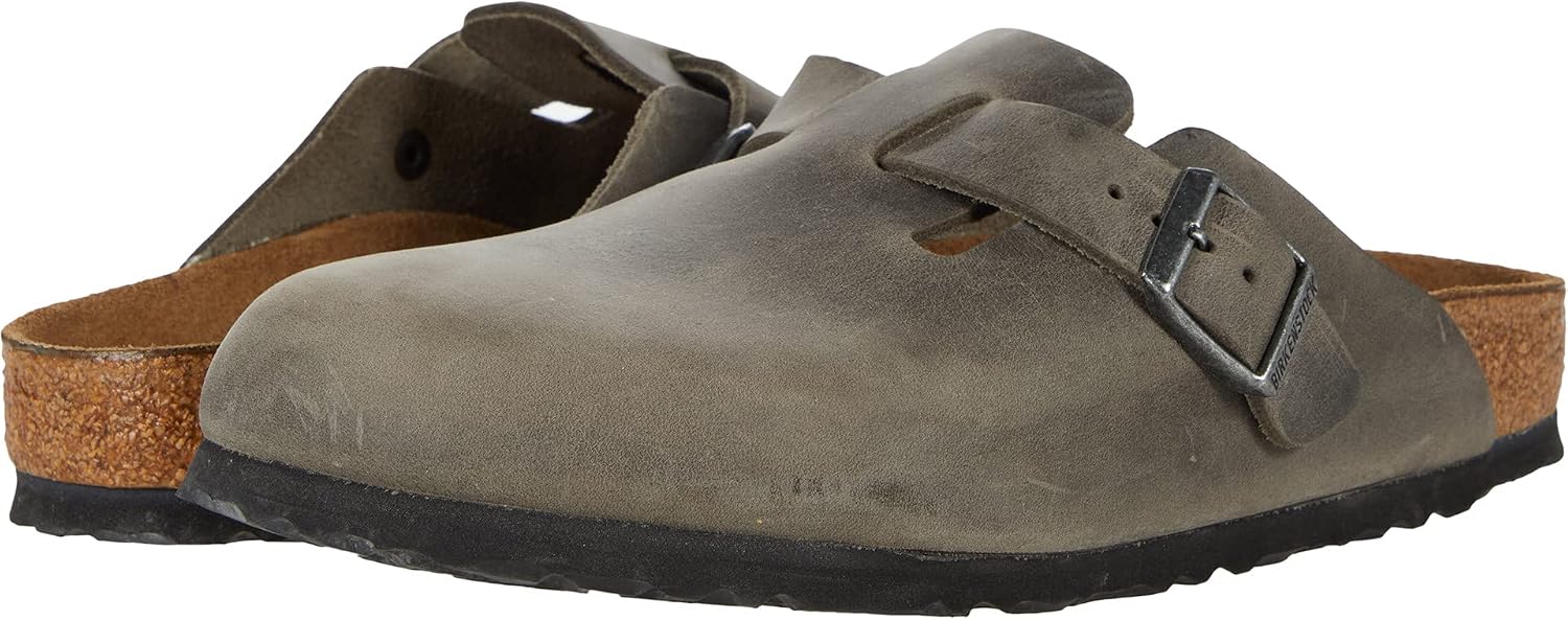 버켄스탁 보스턴 Clog Soft Footbed Oiled 레더