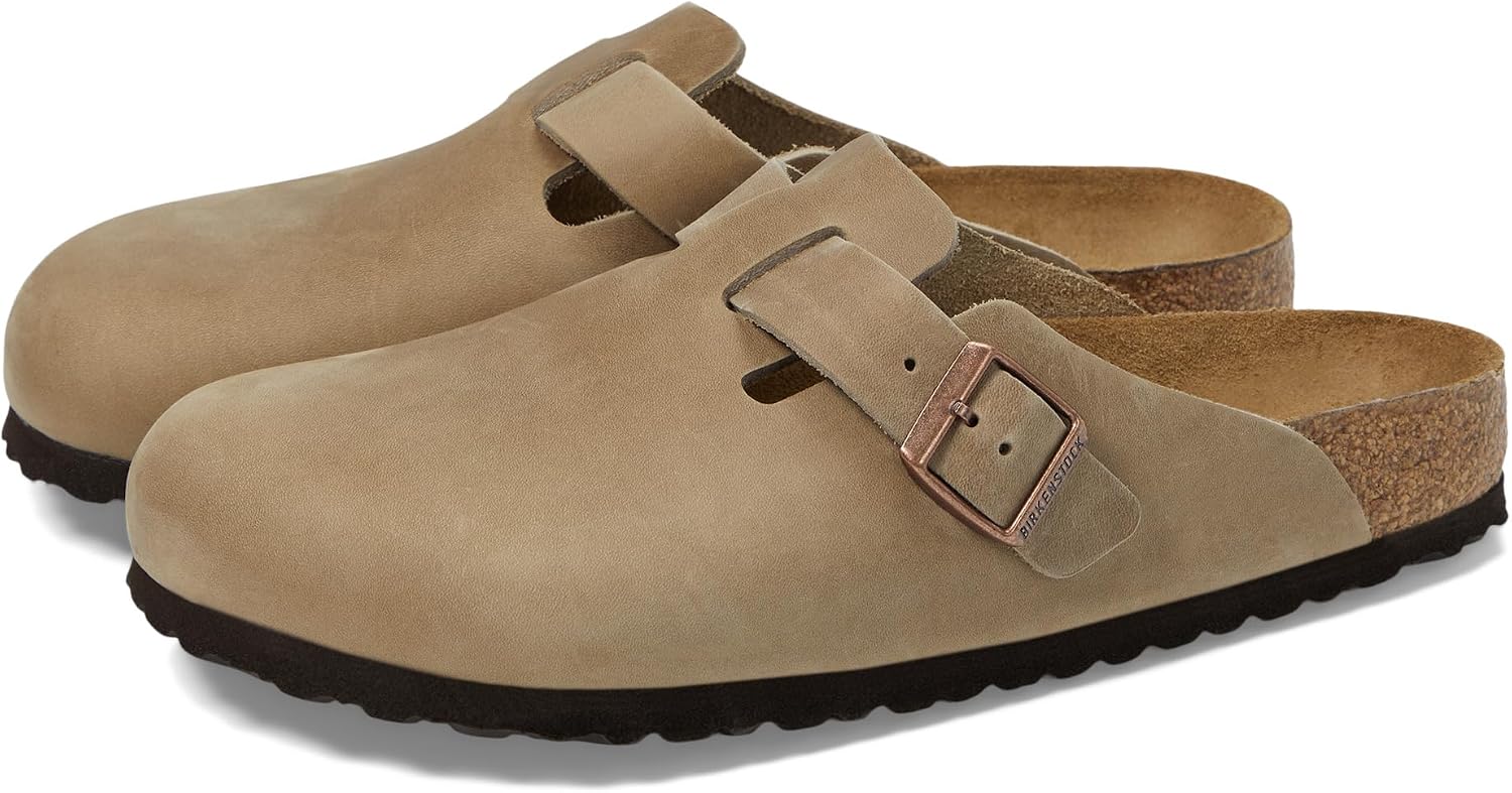 버켄스탁 보스턴 Clog Soft Footbed Oiled 레더