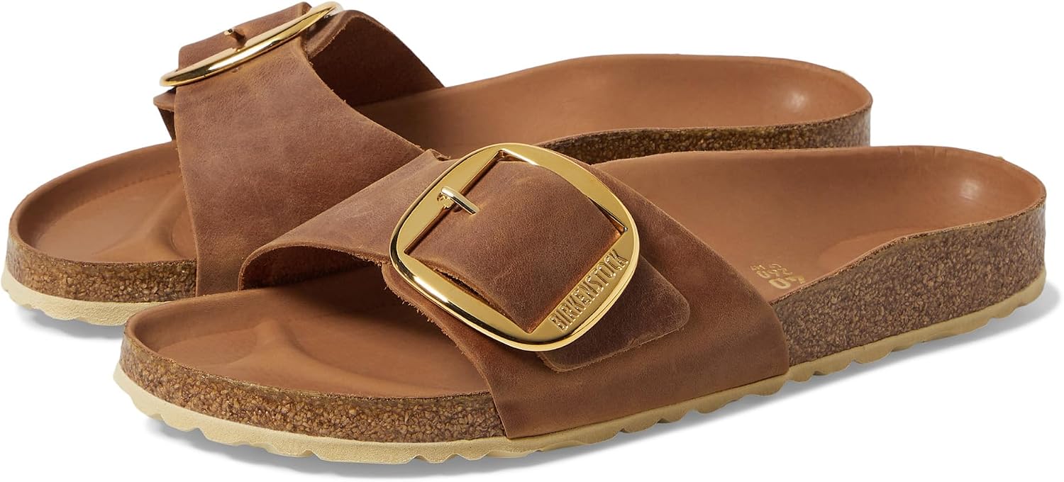 버켄스탁 Madrid 빅 Buckle Oiled 레더