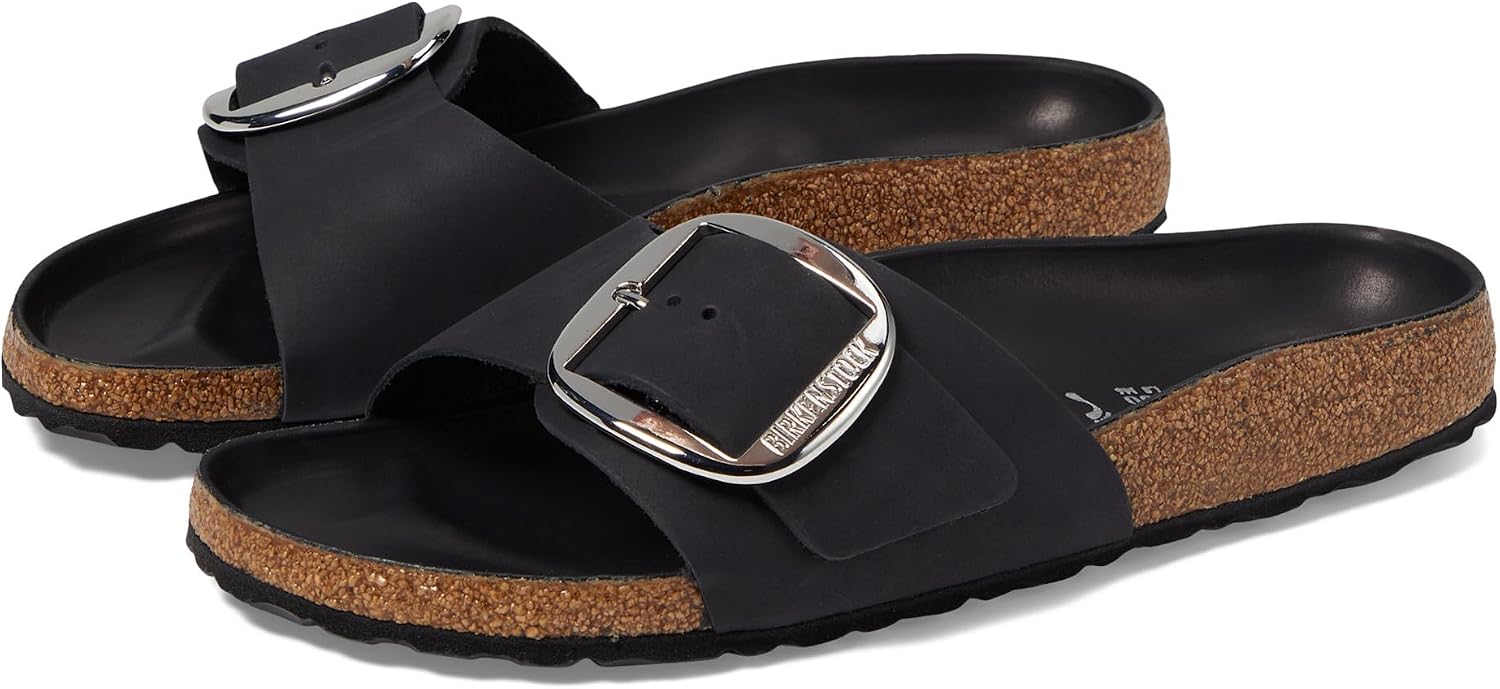 버켄스탁 Madrid 빅 Buckle Oiled 레더