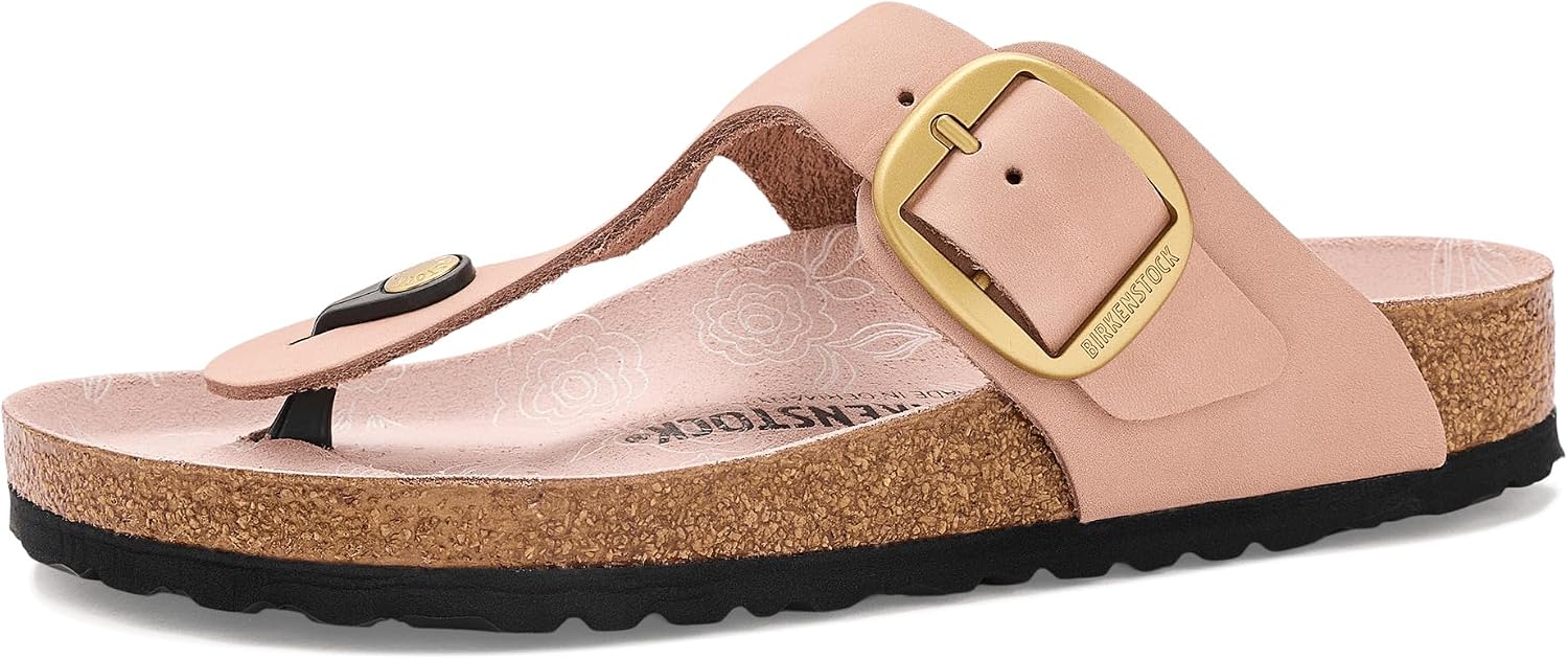 버켄스탁 Gizeh 빅 Buckle Printed Footbed Nubuck