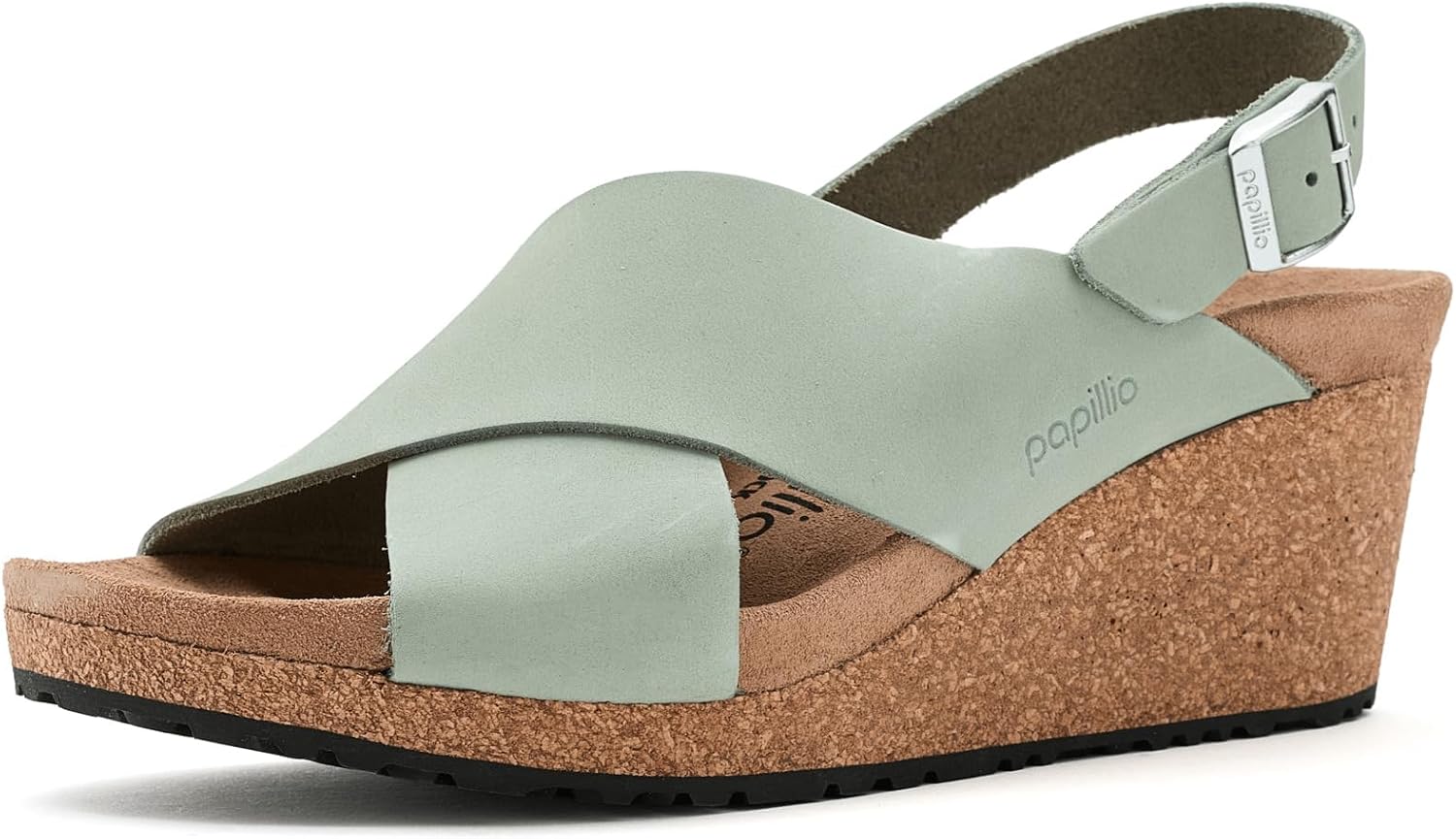 버켄스탁 Samira Wedge Nubuck 레더