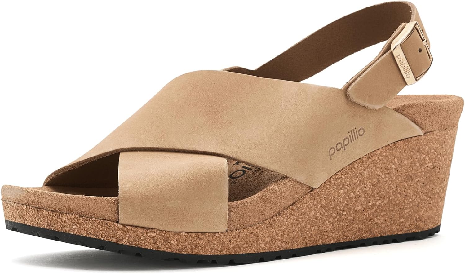 버켄스탁 Samira Wedge Nubuck 레더