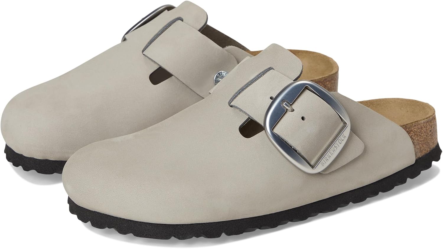 버켄스탁 보스턴 빅 Buckle Clog Nubuck 레더