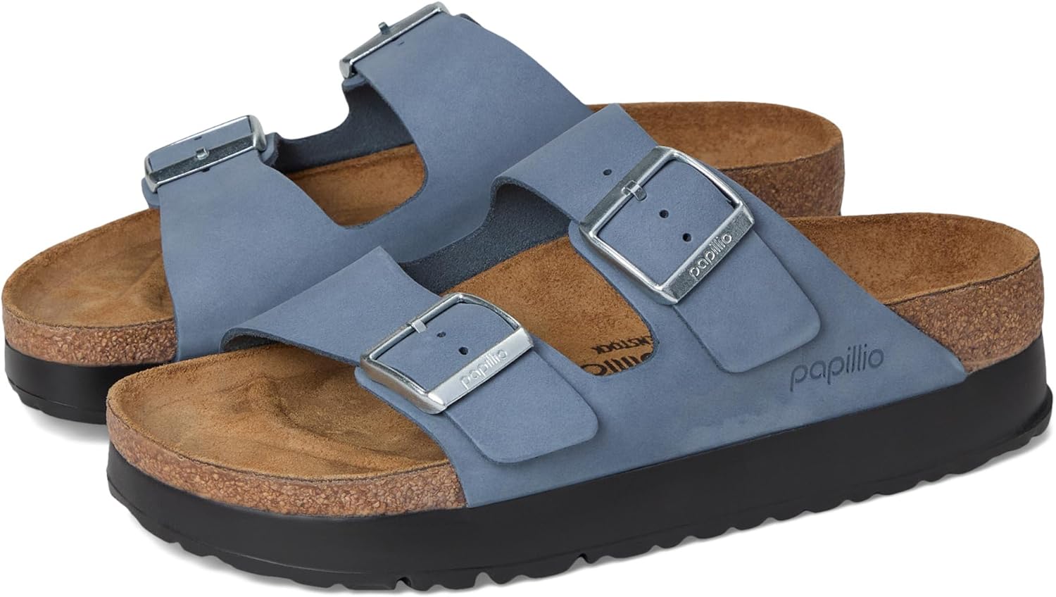 버켄스탁 아리조나 플랫폼 샌들 Nubuck