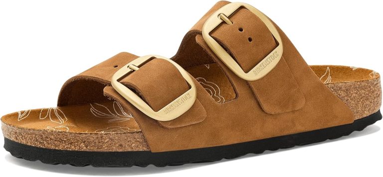 버켄스탁 아리조나 빅 Buckle Printed Footbed Nubuck