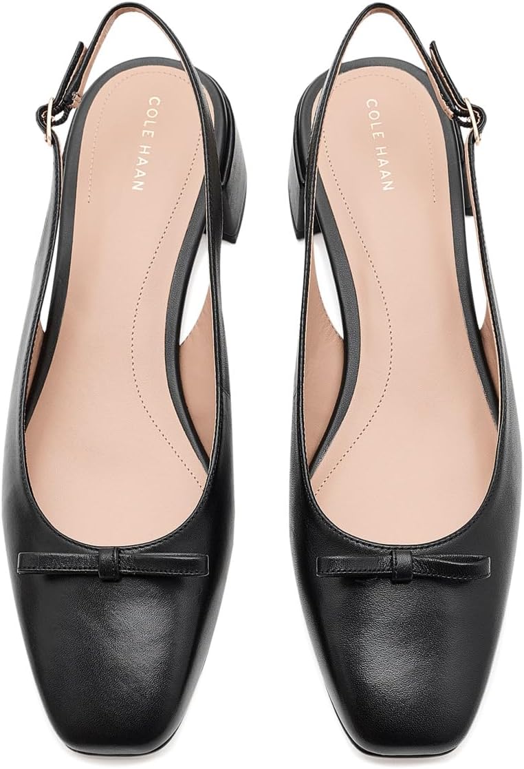 콜 한 Patsy Bow Slingback Pumps